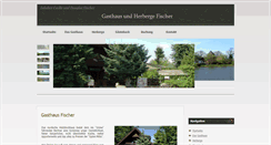 Desktop Screenshot of fischers-gasthaus.de